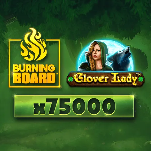 Clover Lady Burning Board